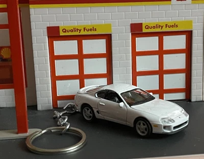 $39.99 • Buy Key Chain 1997 98 99 Toyota Supra White  2000 01 02 Keychain