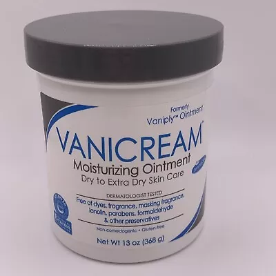 Vanicream Skin Moisturizing Ointment Dry To Extra Dry Skin Care 13 Oz Vaniply • $79.99