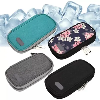 Diabetic Pocket Insulin Cooling Bag Medicla Cooler Pill Protector Travel Case • £7.91