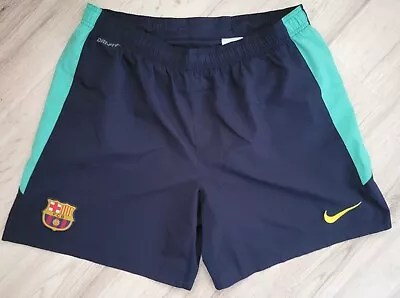 Barcelona 2010 - 2011 Away Football Nike Shorts Size Medium • $40