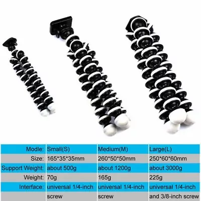 $7.31 • Buy Hot Octopus Flexible Tripod Stand Gorillapod For Canon Nikon Camera Digital DV