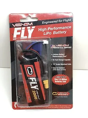 Venom Fly 30C 7.4V 2000 Battery • $21.49