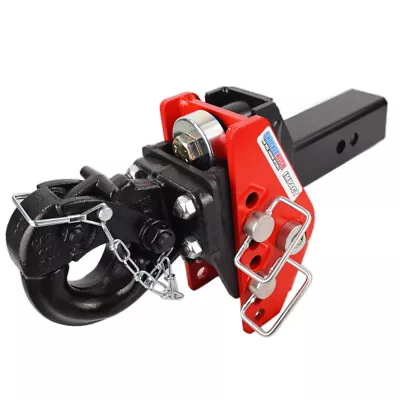 Shocker Impact Cushion Pintle Hook Ball Mount 12000lbs • $459.99