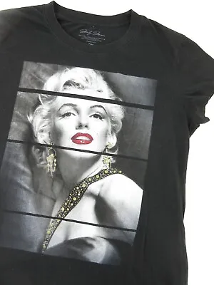 Marilyn Monroe T Shirt Women's 2X Black Photo Red Lips Top Sexy Bombshell Tee • $12.32