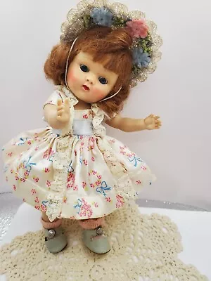 Vintage Vogue Ginny Doll 1952 Cheryl  Beautiful Taged Outfit Tiny Miss Series  • $170