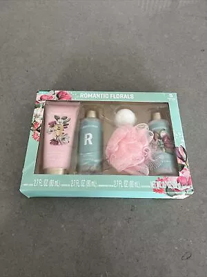 Romantic Florals 5 Piece Spa Gift Set For Her | New W/ Fast Shipping READ DESC • $14.95