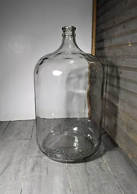 Vintage 6 Gallon Clear Glass Carboy Water Bottle Wine Jug - Mexico B2 • $99