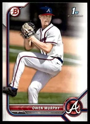 Owen Murphy 2022 Bowman Draft BD-145 Atlanta Braves Baseball Card • $1.50