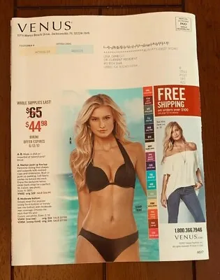 Fashion / Swimwear Catalogue Magazine Venus Swim A517 2017  • $19.99