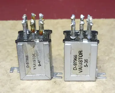 Pair Western Electric Type D-97966 Varistors • $9.99