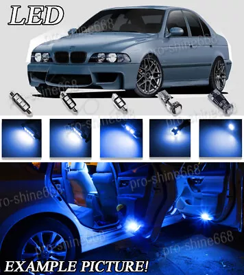 20pcs Blue Canbus LED Interior Lights Package For 96 -03 BMW 5 Series M5 E39 PD • $29.84