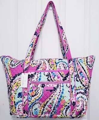 Vera Bradley Miller Travel Bag Wildflower Paisley Large EXACT ONE NWT • $75