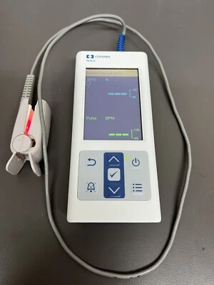 $99.99 • Buy Nellcor Covidien Portable Spo2 Pulse Oximeter Monitor PM10N W/ Finger Sensor