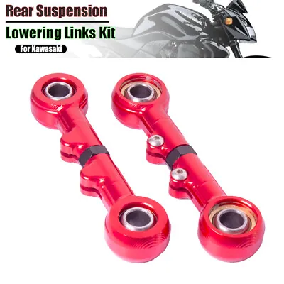 Rear Lowering Links Kit For Kawasaki ZX-10R Z750 ZX14 ZZR1400 ZX-14R ZX6R ZX-7R • £119.99