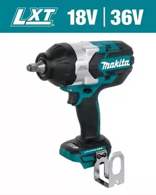 Makita XWT08Z 18V LXT Lithium-Ion 0.5 Inch Cordless Impact Wrench (Tool Only) • $125.50