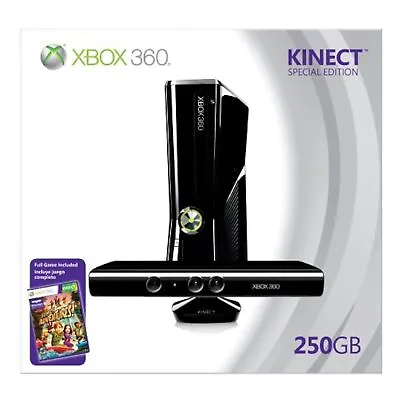 Xbox 360 250GB Console With Kinect Video Game Systems Very Good 5Z • $157.70