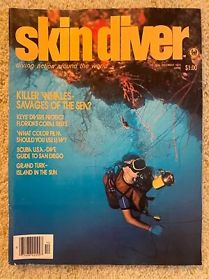 SKIN DIVER Magazine December 1976 Very Good Condition No Address Label SCUBA VGC • $14.86