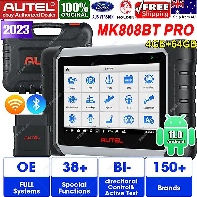 AUS Autel MaxiCOM MK808BT PRO Bi-directional Diagnostic Tool OE-Full System Scan • $780