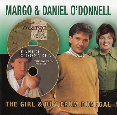 Margo  & Daniel O'Donnell - The Girl & Boy Fom Donegal (2xCD Album) • £12.49