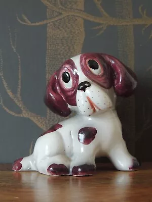 Vintage Italian Whimsical Pottery Dog Figurine • $18.67