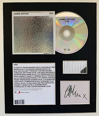 JAMES ARTHUR - Signed Autographed - YOU - Album Display • £30