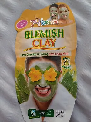 7th HEAVEN BLEMISH CLAY Face Mask Promblem Skin • £2.99