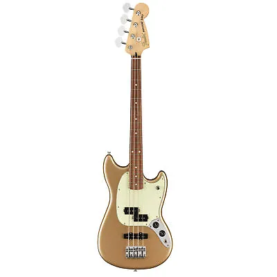 Fender Player Mustang Bass PJ Pau Ferro Fingerboard Firemist Gold • $849.99