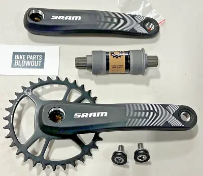 SRAM SX Eagle Boost Crankset - 170mm 12-Speed 32t Direct Mount Power Spline • $55