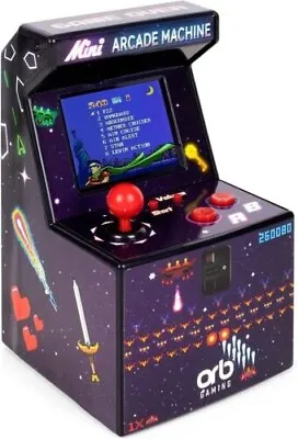 Mini Arcade Machine 240 In-Built Games 8-Bit Retro Arcade Games • £19.99