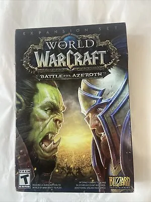 World Of Warcraft Battle For Azeroth Expansion Set (PC 2018) * New Sealed • $11.45