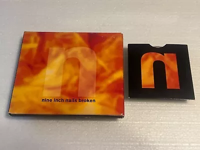 RARE LTD ED Nine Inch Nails Broken 2 CD 1st Print 1992 TVT Original 3  INCH Mini • $49.99