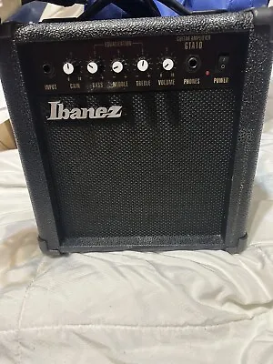 Ibanez Guitar Amp GTA10 With 25ft Monster Standard 1000 Cord • $50