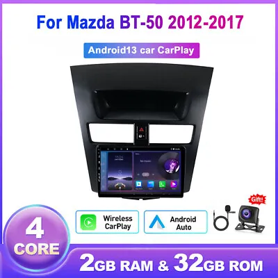 9  For Mazda Bt50 2012-2019 Android 13 Car Stereo Radio Gps Rds 32g Head Unit Bt • $265.04