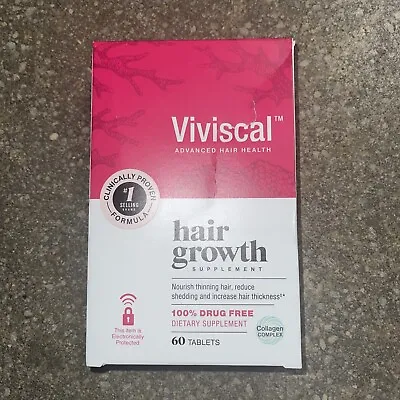 Viviscal Extra Strength Hair Vitamin For Women - 60 Tablets - EXP 05/2025 • $23.99