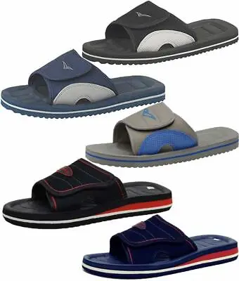 £7.95 • Buy Mens Flip Flops Beach Summer Toe Post Sliders Shower Mules Sandals Surf Shoes 