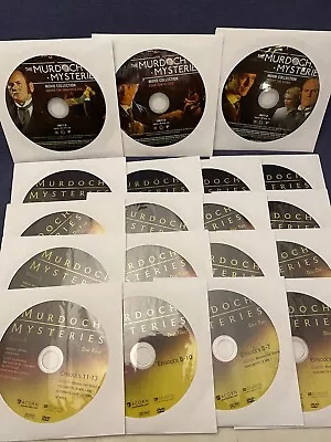 2011 DVD The Murdoch Mysteries Season 1-4 & Movie Collection Discs Only • $21