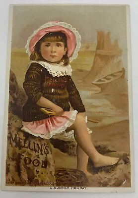 1885 Mellin's Food For Infants And Invalids A Summer Holiday Trading Card #2 • $3.99