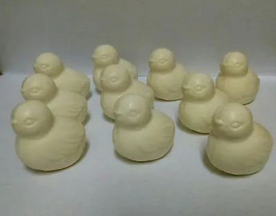 10 White Little Chicks  Decorative Soap • $11.95