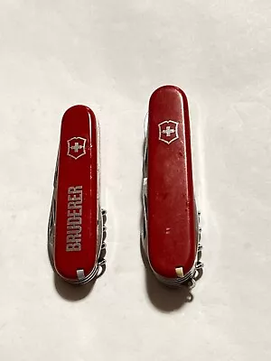 Lot Of 2 Victorinox Swiss Army Knives - Tourist - Huntsman • $27.99