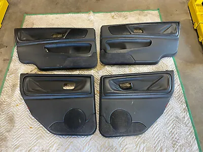 98-00 Volvo V70R V70 Charcoal Gray Front & Rear Door Cards & Switches OEM #1597E • $379.99