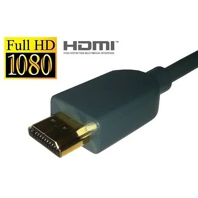 Microsoft OEM Xbox 360 One Grey HDMI Cable Very Good 3Z • £6.58