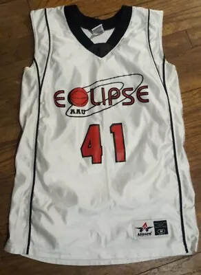 Alleson AAU Eclipse Girls Basketball Jersey #41 Womens Size Medium • $30.16
