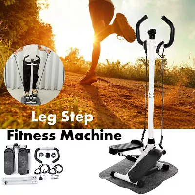 Exercise Stair Stepper Machine Workout W/ Handlebar & Non-slip Mat For Home Gym • $72.99