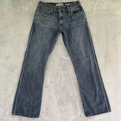 Signature By Levis Jeans Mens 32X32 (34X34 Tag) Bootcut Low Rise Workwear Denim • $18.99