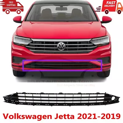 New Fits 2019-2020 Volkswagen Jetta Front Grille Textured Black VW1036147 • $86.99