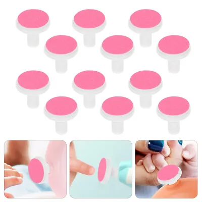  12 Pcs Nail File Replacement Pads Heads Trimmer For Baby Newborn Clippers • £4.59