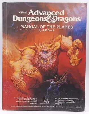 Advanced Dungeons & Dragons: Manual Of The Planes   TSR • $123.78