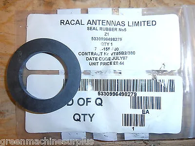 RACAL Antennas Limited.Seal Rubber No.5. NIB. • $4.96