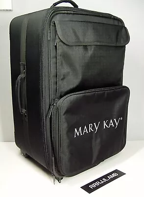 Mary Kay Consultant Wheeled Travel ROLLER CASE LUGGAGE PARTY SALES ORGANIZERS • $85