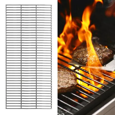 £30.95 • Buy Outdoor BBQ Grill Metal Mesh Rack Grid Cooking Net Stainless Steel